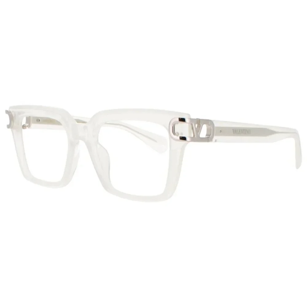 NWT VALENTINO EYEGLASSES SQUARE WOMEN WHITE EYEWEAR